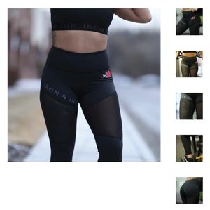 **SOLD**Iron and Ink Women's Rose Leggings